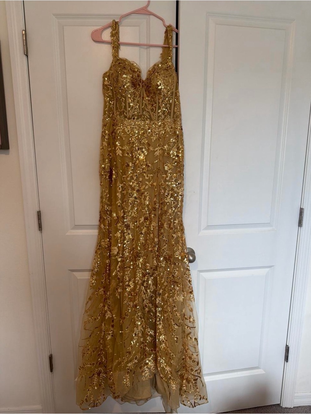 Gold Prom Dress